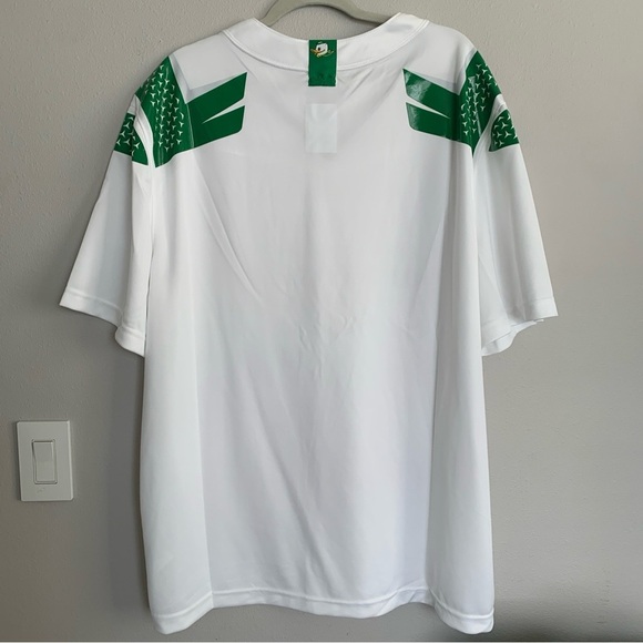 NIKE OREGON DUCKS XXL FOOTBALL JERSEY TEAM ISSUE NWT DB3042-100 WHITE BLANK HTF - Picture 2 of 14